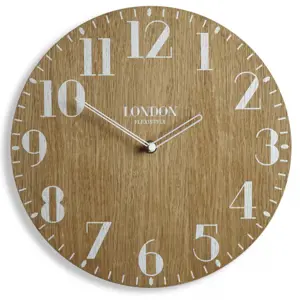 Produkt Dekorační hodiny v retro stylu LONDON RETRO WOOD 30cm