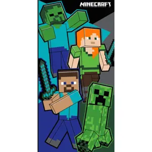 Dětská plážová osuška MINECRAFT 70 X 140 CM