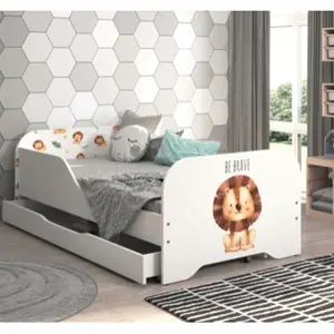 Produkt Dětská postel 140 x 70 cm s motivem lva