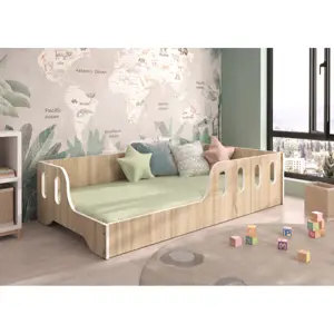 Produkt Dětská postel Montessori 140 x 70 cm v dekoru dub sonoma