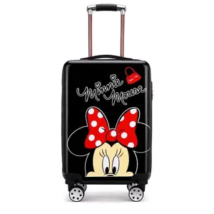 Dětský cestovní kufr MINNIE MOUSE černý 45 l