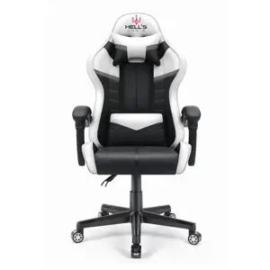Produkt Herní židle HC-1004 černobílá