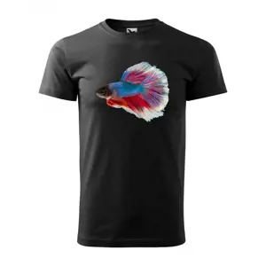Produkt Krásne tričko pre akvaristov s potlačou rybky bojovnice