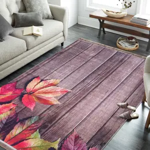 Produkt Krásný podzimní koberec listí na podlaze Šířka: 160 cm | Délka: 220 cm