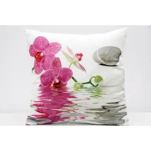 Produkt Kvalitní povlak na polštář s motivem orchidej 40x40 cm