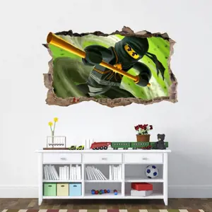 Produkt Perfektní dětská dekorační nálepka NINJA GO 120 x 74 cm