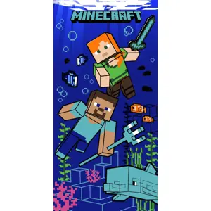 Plážová osuška MINECRAFT 70 x 140 cm