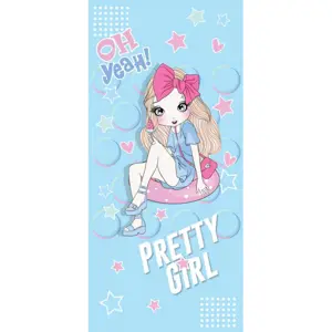 Produkt Plážová osuška pro dívky PRETTY GIRL 150 x 70 cm