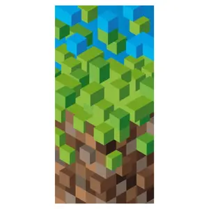 Plážový ručník pro  Minecraft nadšence Šířka: 70 cm | Délka: 140 cm