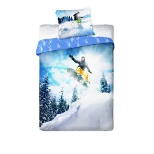 Produkt Povlečení pro kluky snowboard Šířka: 160 cm | Délka: 200 cm 1ks 70x80 cm (standard zdarma)