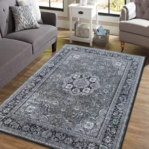 Produkt Šedý koberec s ornamenty mandala Šířka: 200 cm | Délka: 300 cm