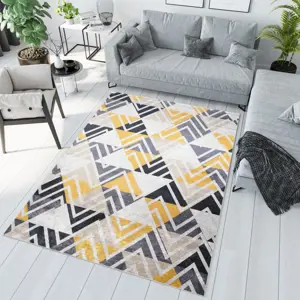 Produkt Výrazný trendy koberec s geometrickým vzorem Šířka: 120 cm | Délka: 170 cm