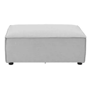 Produkt Juskys Modulární sofa Domas - ottoman - světle šedá látka