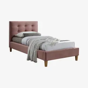 Produkt Signal Čalouněná postel TEXAS 90 x 200 cm barva růžová/ dub