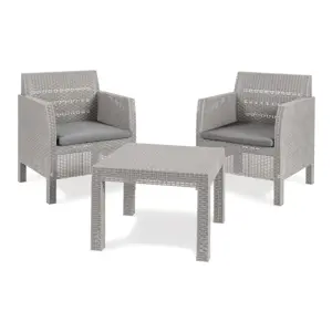 Produkt TOOMAX MATILDE 2 SEATER zahradní plastový set - šedá