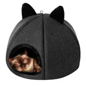 Produkt Budka pro kočku KITTY HEAD R1 černá