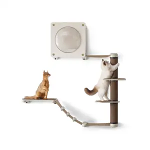 Produkt Clickat nástěnná lezecká stěna pro kočky PCK900T66