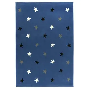 Produkt Dětský koberec KIDS 533752/94955 Hvězdy modrý