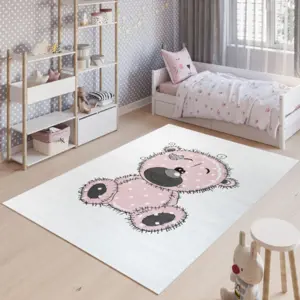 Produkt Dětský koberec PINKY DB67A EWL bílý