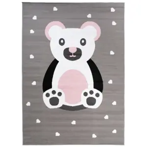 Produkt Dětský koberec PINKY DF04A Bear šedý