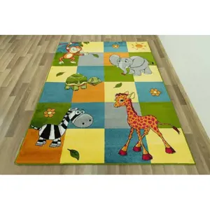 Produkt Dětský koberec Rainbow 11379/120 džungle, vícebarevný