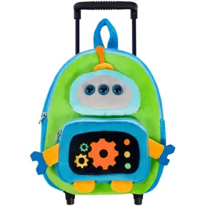 Produkt Dětský kufr ROBOT zelený 13102