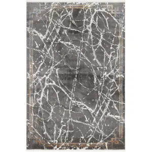 Produkt Koberec Arte Piran Marble šedý / černý