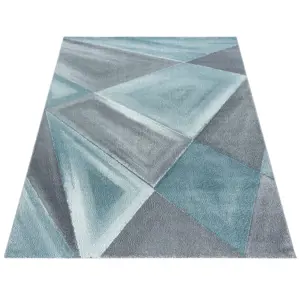 Produkt Koberec Beta geometrie modrý / šedý