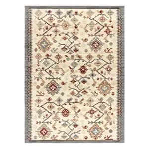 Koberec KILIM 7944/52934 boho béžový / šedý