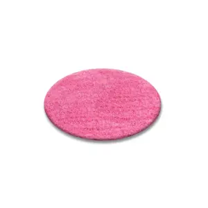 Produkt Koberec kruh SHAGGY růžový