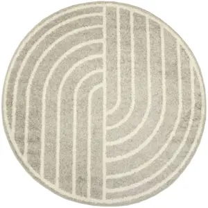 Produkt Koberec Lotto šedý / bílý kruh