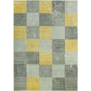 Produkt Koberec Luna 503568/89935 Patchwork žlutý