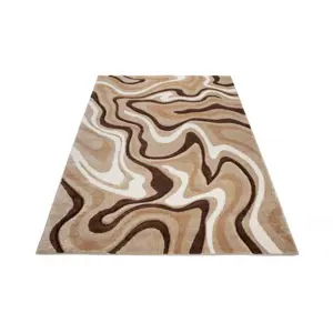 Produkt Koberec Sumatra C301 3D Contour Cut karamel, béžový