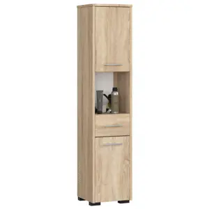 Produkt Koupelnová skříňka FIN 30 2D 1SZ 1W 140 cm sonoma