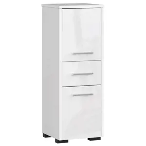 Produkt Koupelnová skříňka FIN 30 2D 1SZ 85 cm bílá, lesk