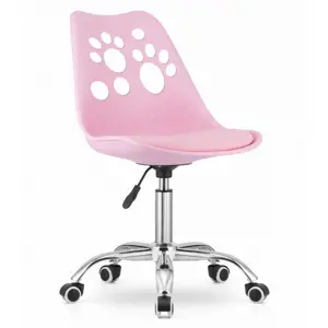 Produkt Otočná židle PRINT - růžová