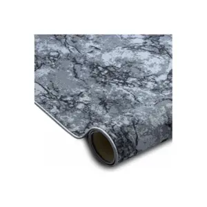 Produkt Protiskluzový metrážový koberec MARBLE mramor, kámen šedý