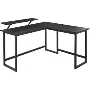 Produkt Rohový kancelářský stůl LWD56BK