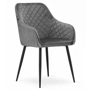 Produkt Set dvou jídelních židlí NUGAT - šedé (2ks)