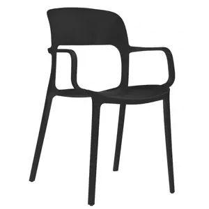 Produkt Set dvou židlí SAHA černé (2ks)
