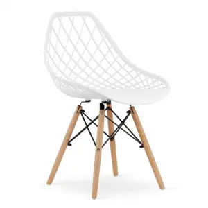 Produkt Set jídelních židlí SAKAI bílé (4ks)
