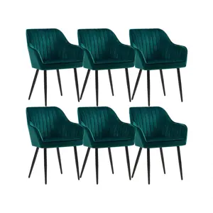 Produkt Set šesti jídelních židlí LDC087Q01-6 (6 ks)