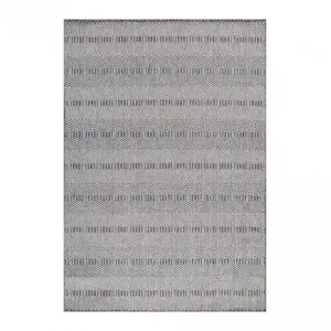 Produkt Šňůrkový koberec Aruba geometrie, šedý