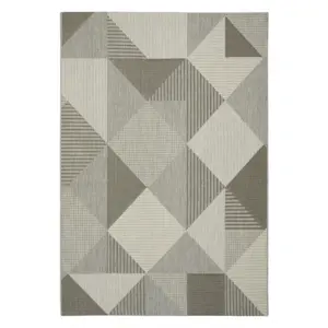 Produkt Šňůrkový koberec Foggia 16719/631 romby - šedý / krém