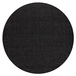 Produkt Šňůrkový koberec SIZAL TIMO 0000 černý kruh
