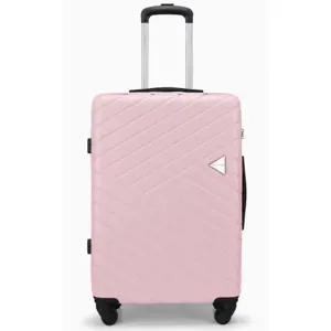 Produkt Střední růžový kufr Malaga
