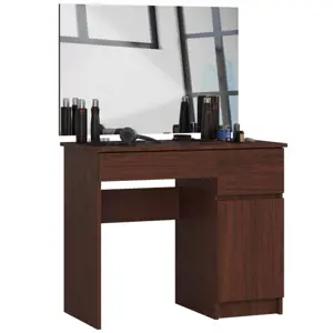 Produkt Toaletní stolek se zrcadlem CLP P-2/SL 900x600 pravý, wenge